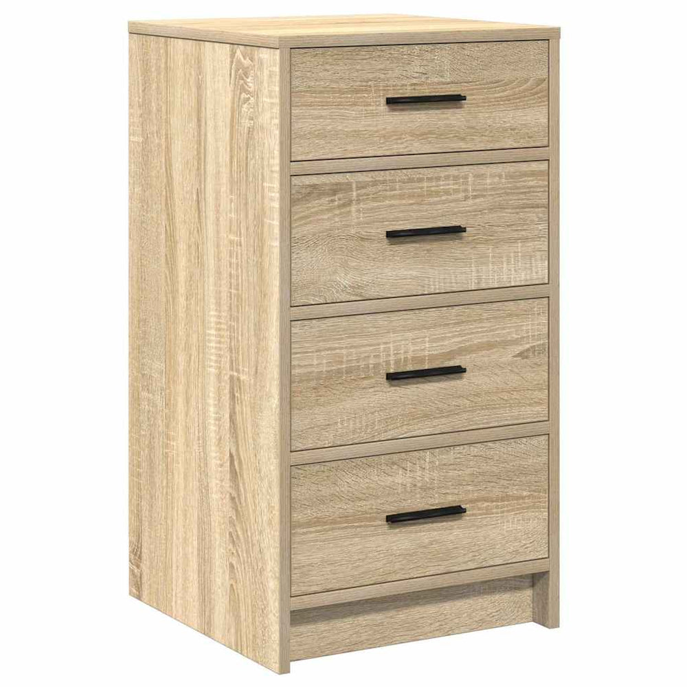 vidaXL Sideboard Sonoma Oak 40 x 41 x 75 cm Engineered Wood
