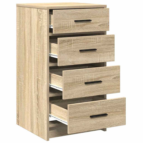 Sideboard Sonoma-Eiche, 75 cm hoch