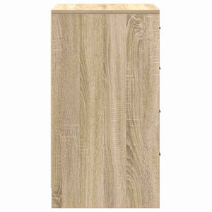 Sideboard Sonoma-Eiche, 75 cm hoch
