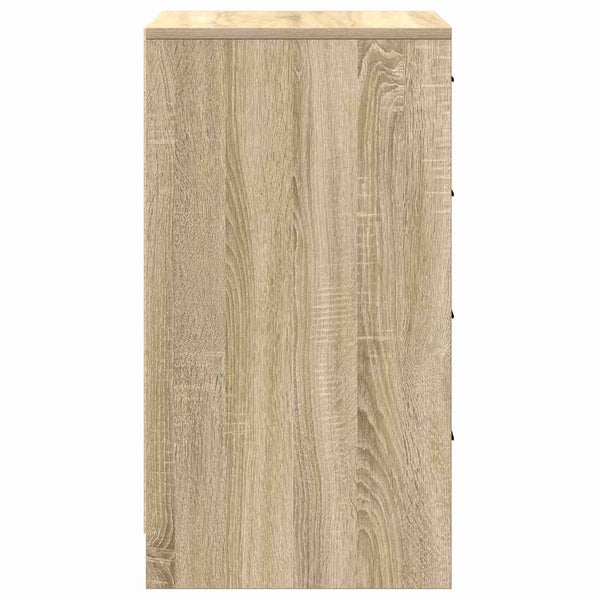 Sideboard Sonoma-Eiche, 75 cm hoch