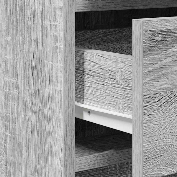 vidaXL Buffet bas gris sonoma 40 x 41 x 75 cm Bois d'ingénierie