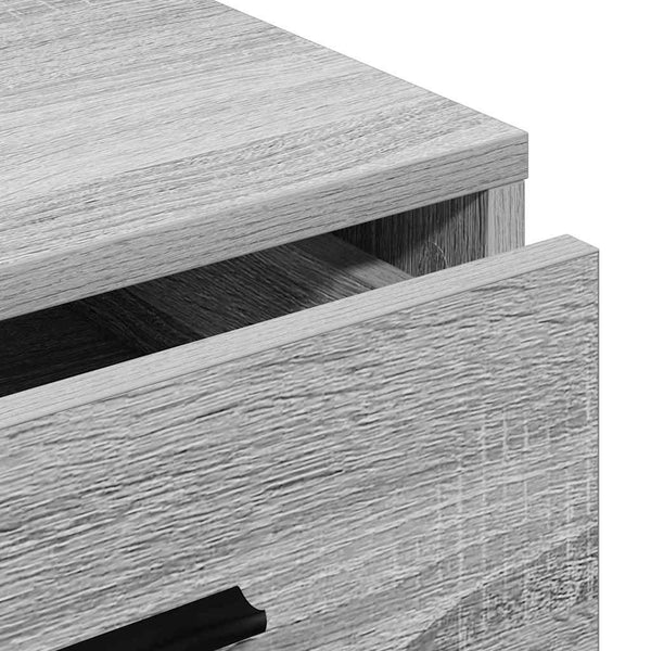 vidaXL Buffet bas gris sonoma 40 x 41 x 75 cm Bois d'ingénierie