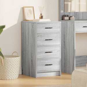 vidaXL Buffet bas gris sonoma 40 x 41 x 75 cm Bois d'ingénierie