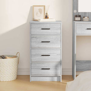 vidaXL Buffet bas gris sonoma 40 x 41 x 75 cm Bois d'ingénierie