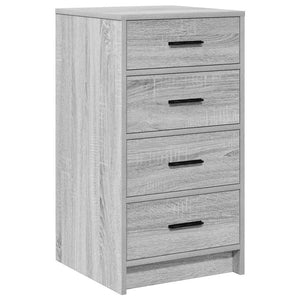 vidaXL Buffet bas gris sonoma 40 x 41 x 75 cm Bois d'ingénierie