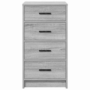 vidaXL Buffet bas gris sonoma 40 x 41 x 75 cm Bois d'ingénierie