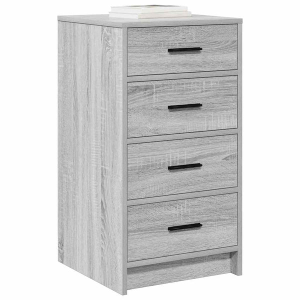 vidaXL Buffet bas gris sonoma 40 x 41 x 75 cm Bois d'ingénierie