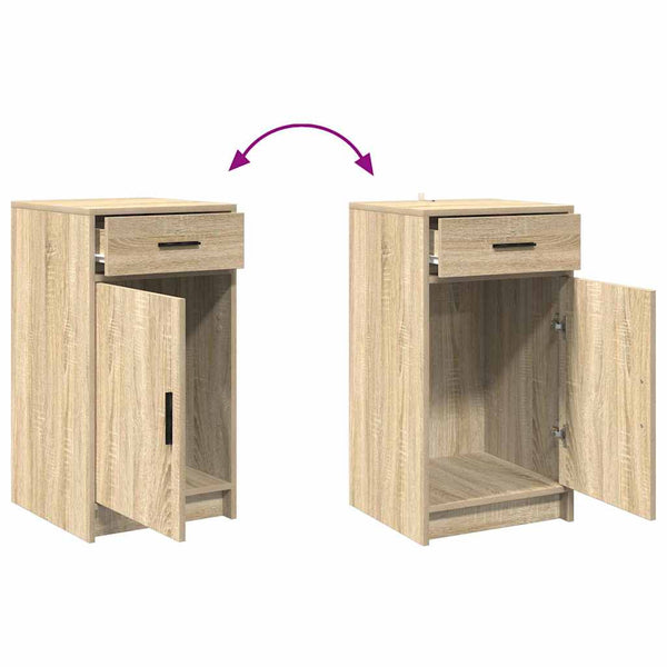 Sideboard Sonoma-Eiche 40x40,5x75 cm
