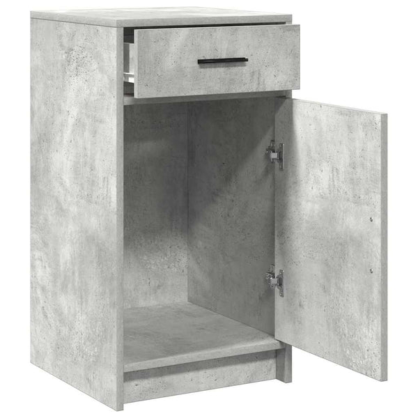 Beton Grau Sideboard 40x75cm