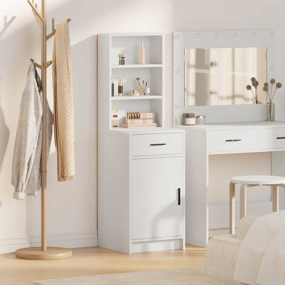 Highboard Weiß mit Schubladen 40x135 cm