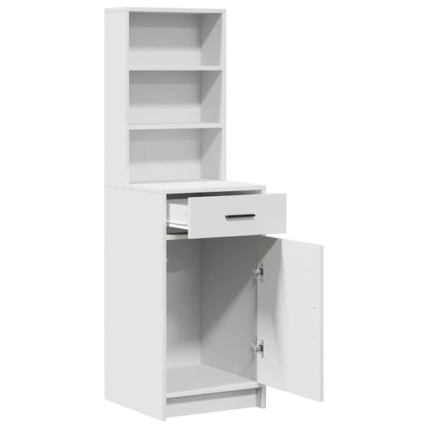 Highboard Weiß mit Schubladen 40x135 cm