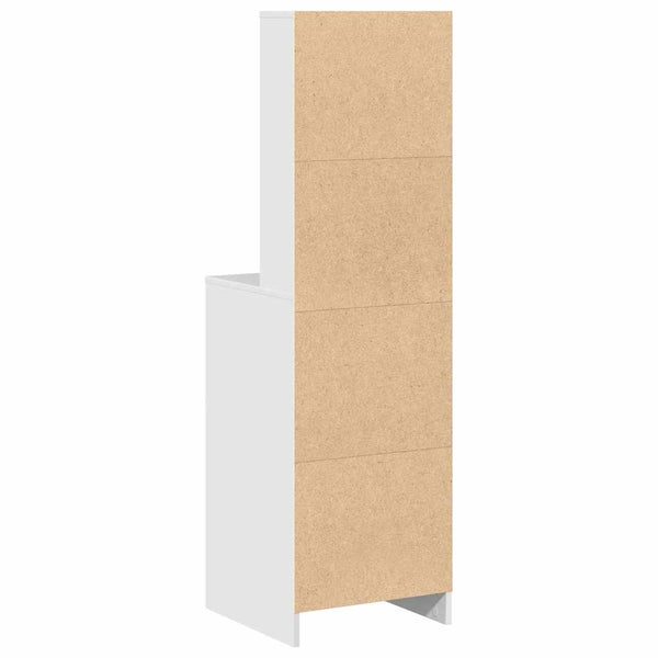 Highboard Weiß mit Schubladen 40x135 cm