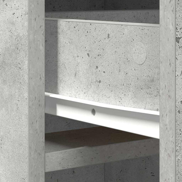 Highboard Beton Grau 40x40,5x135cm