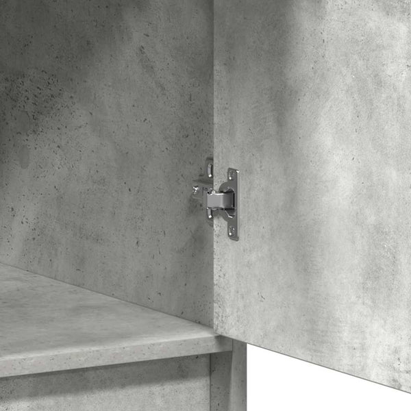 Highboard Beton Grau 40x40,5x135cm