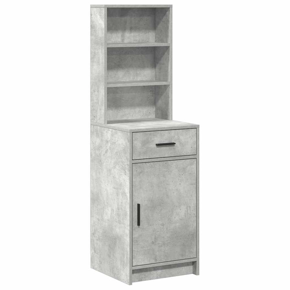 Highboard Beton Grau 40x40,5x135cm