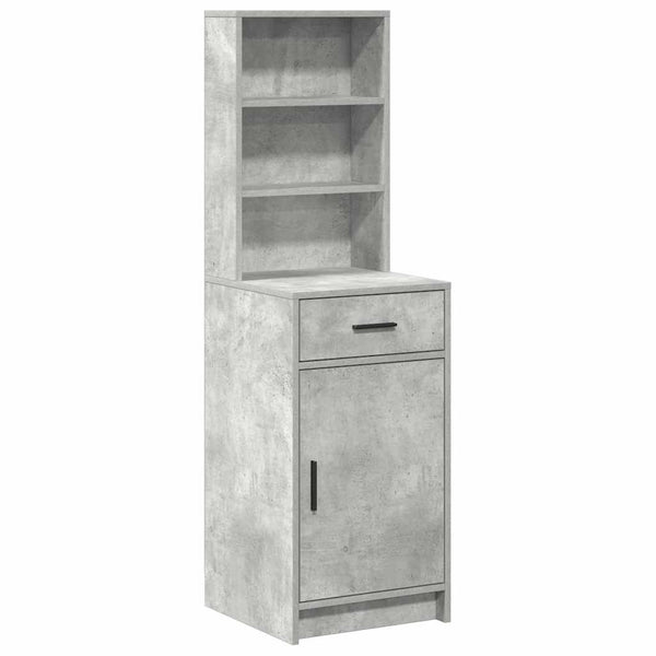 Highboard Beton Grau 40x40,5x135cm