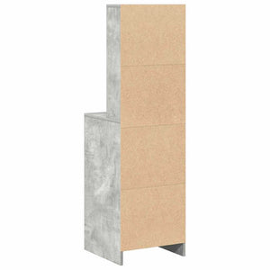 Highboard Beton Grau 40x40,5x135cm