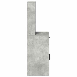 Highboard Beton Grau 40x40,5x135cm