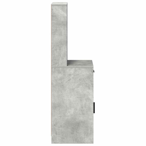 Highboard Beton Grau 40x40,5x135cm