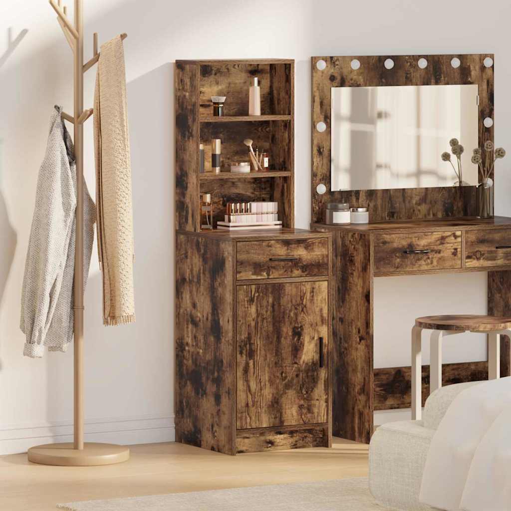 Highboard Geräucherte Eiche 135 cm