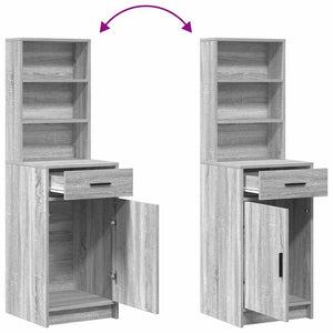 Highboard Sonoma Grau 40x135cm