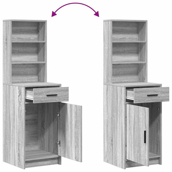 Highboard Sonoma Grau 40x135cm