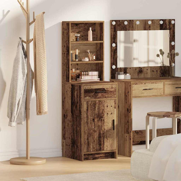 Highboard Altholz 40x40,5x135cm