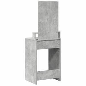 Schminktisch Beton Grau mit Spiegel