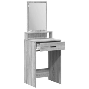 Schminktisch Grau Sonoma 50x41x140cm