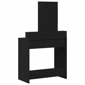 Schminktisch mit Regal Schwarz Eiche