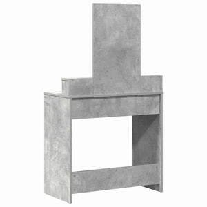 Schminktisch Beton Grau mit Spiegel