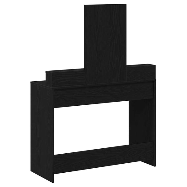 Schminktisch mit Regal Schwarz Eiche