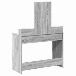 Schminktisch Grau Sonoma 100 cm