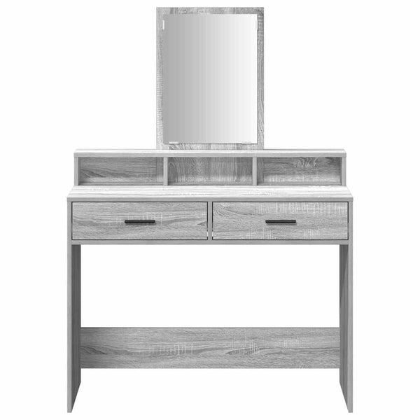 Schminktisch Grau Sonoma 100 cm