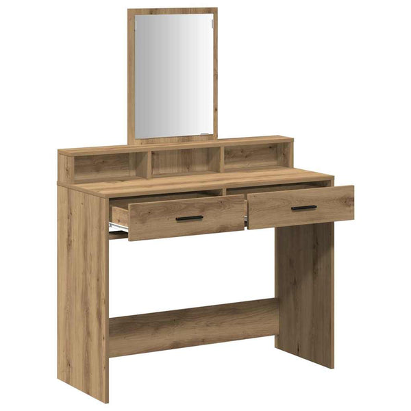 Schminktisch Artisan Eiche mit Spiegel