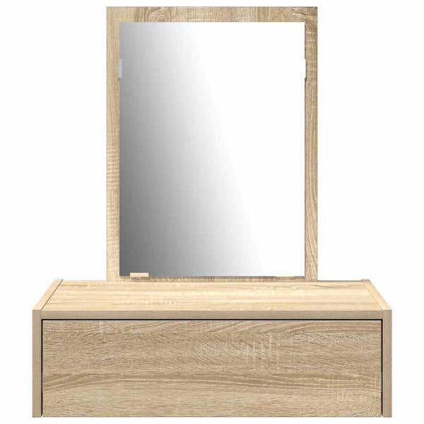 Schminktisch Braun mit Schubladen