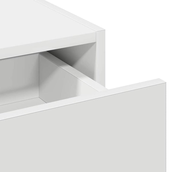 Schminktisch Weiß mit Schubladen 100x40x70 cm