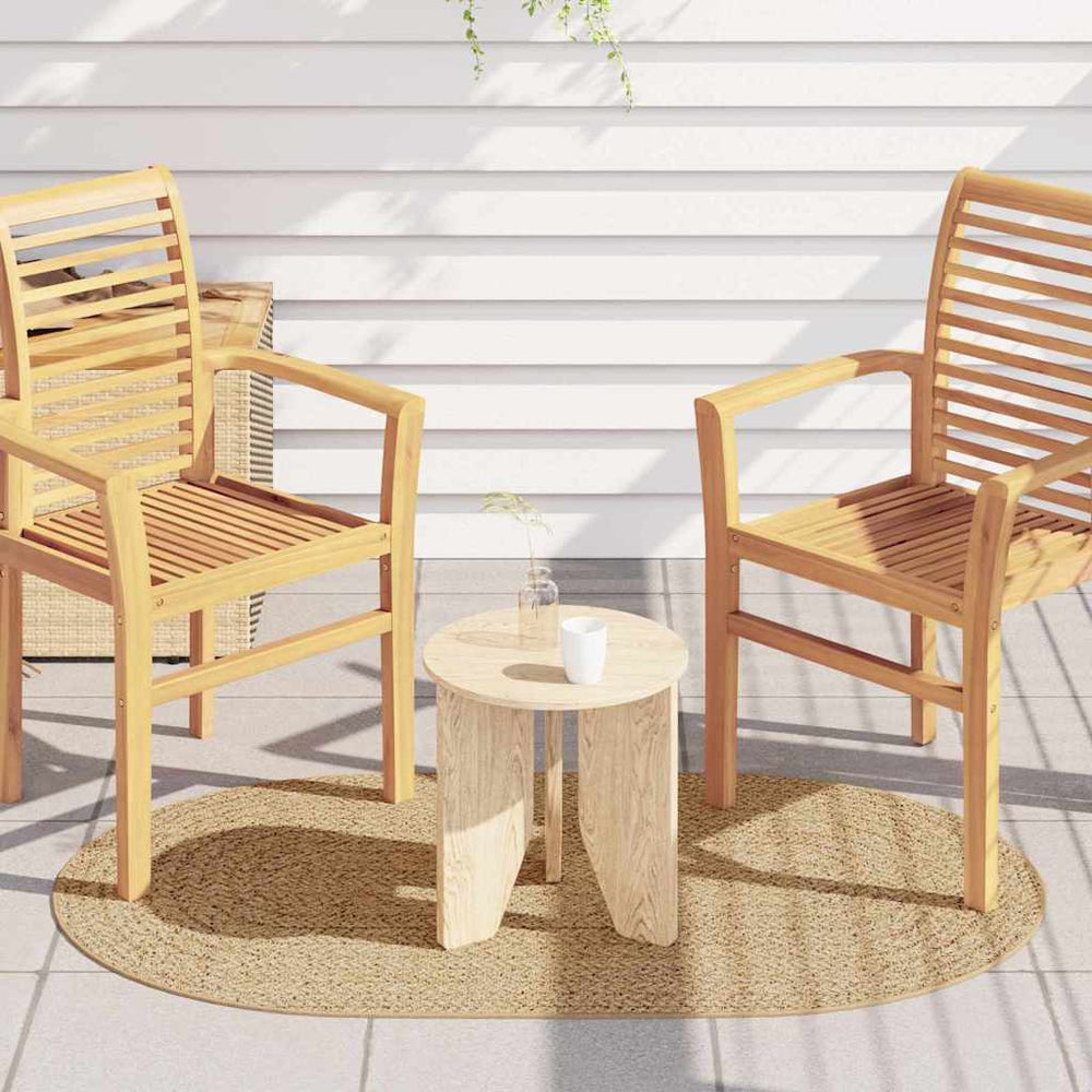 Brauner Polypropylen Teppich ZIZUR 150x80 cm
