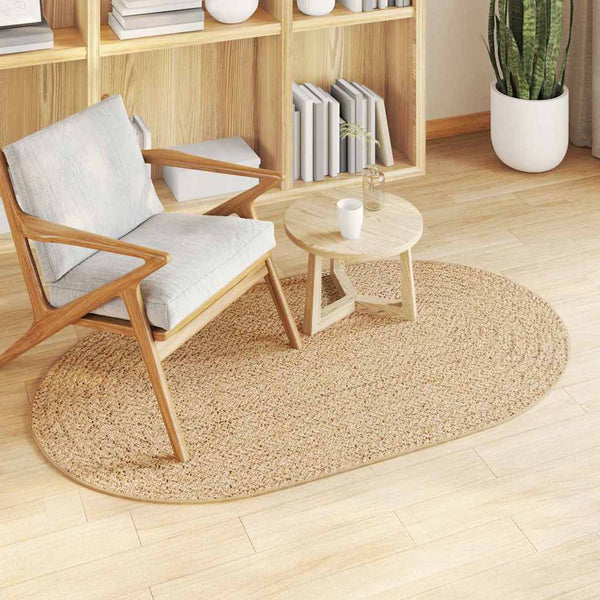 Brauner Polypropylen Teppich ZIZUR 150x80 cm