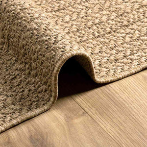 Brauner Outdoor-Teppich ZIZUR 200x100 cm