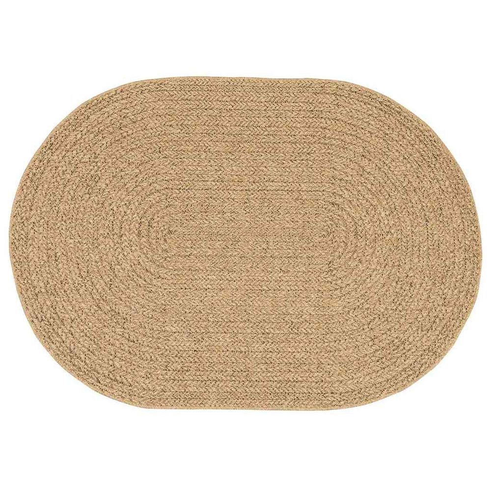 Brauner Polypropylen Teppich 200x140 cm