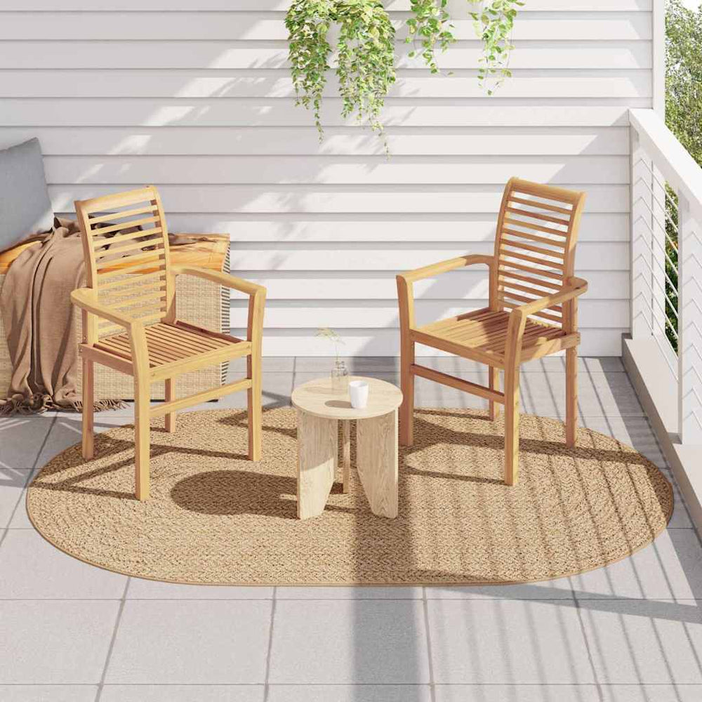 Teppich Braun 230x160 cm Polypropylen