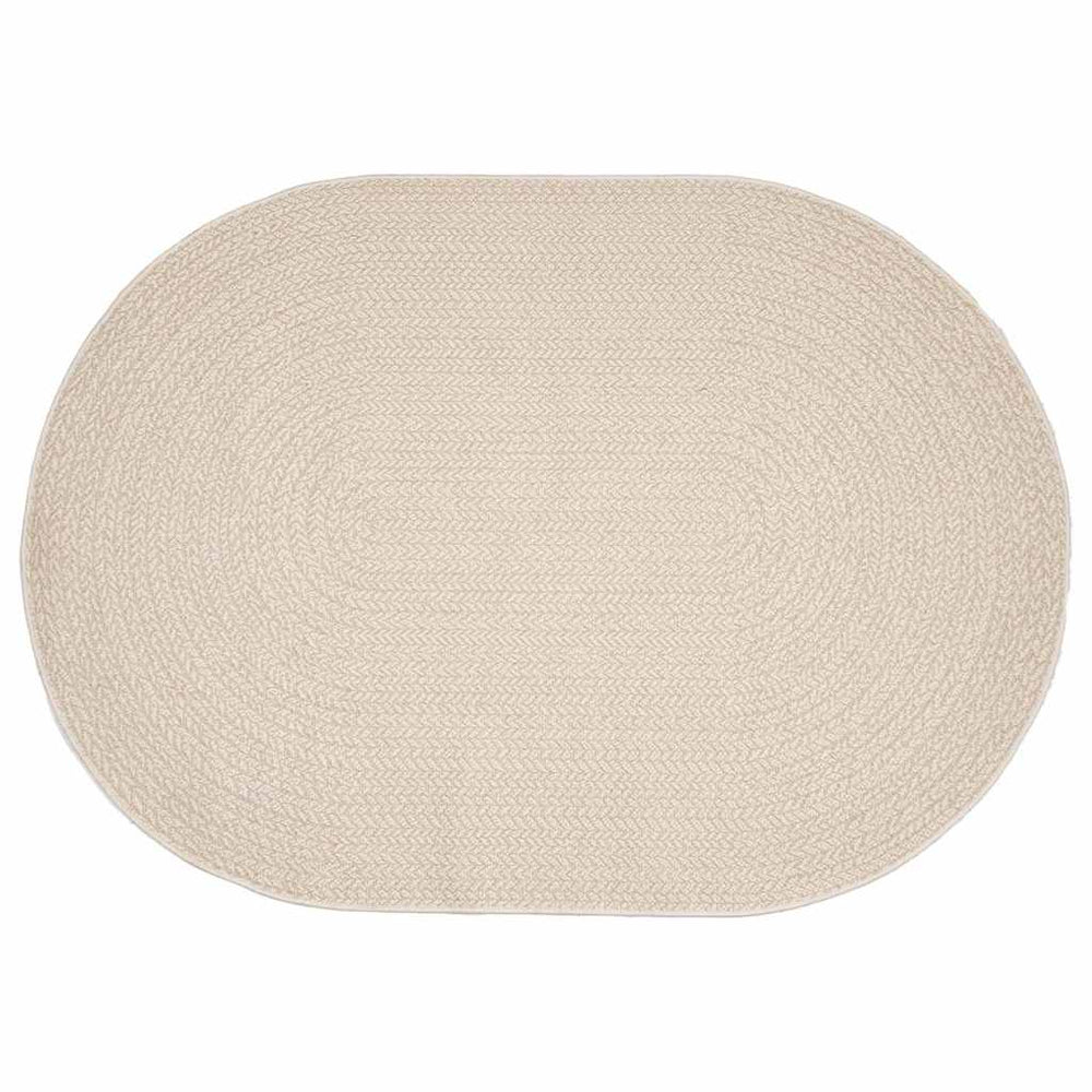 Creme Teppich ZIZUR 170x120 cm