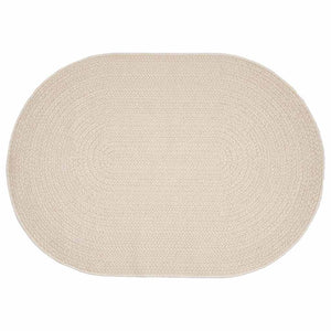 Creme Teppich ZIZUR 170x120 cm