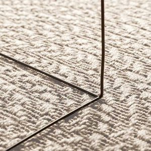 Cremefarbener Teppich ZIZUR, 200x140 cm