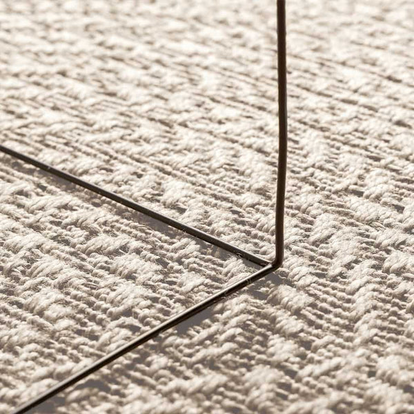 Cremefarbener Teppich ZIZUR, 200x140 cm