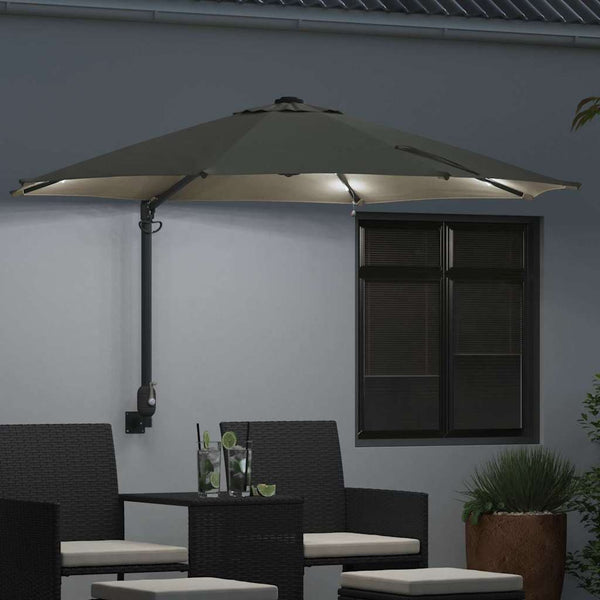 Garten-Sonnenschirm Sand Quadratisch