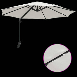Garten-Sonnenschirm Sand Quadratisch