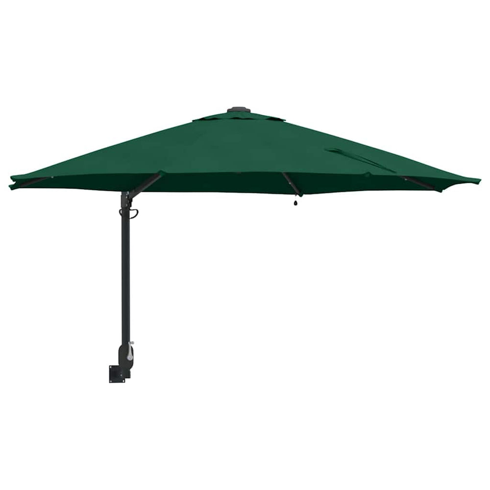 Grüner Garten-Sonnenschirm, 248 cm