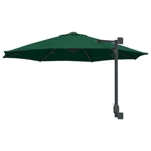 Grüner Garten-Sonnenschirm, 248 cm